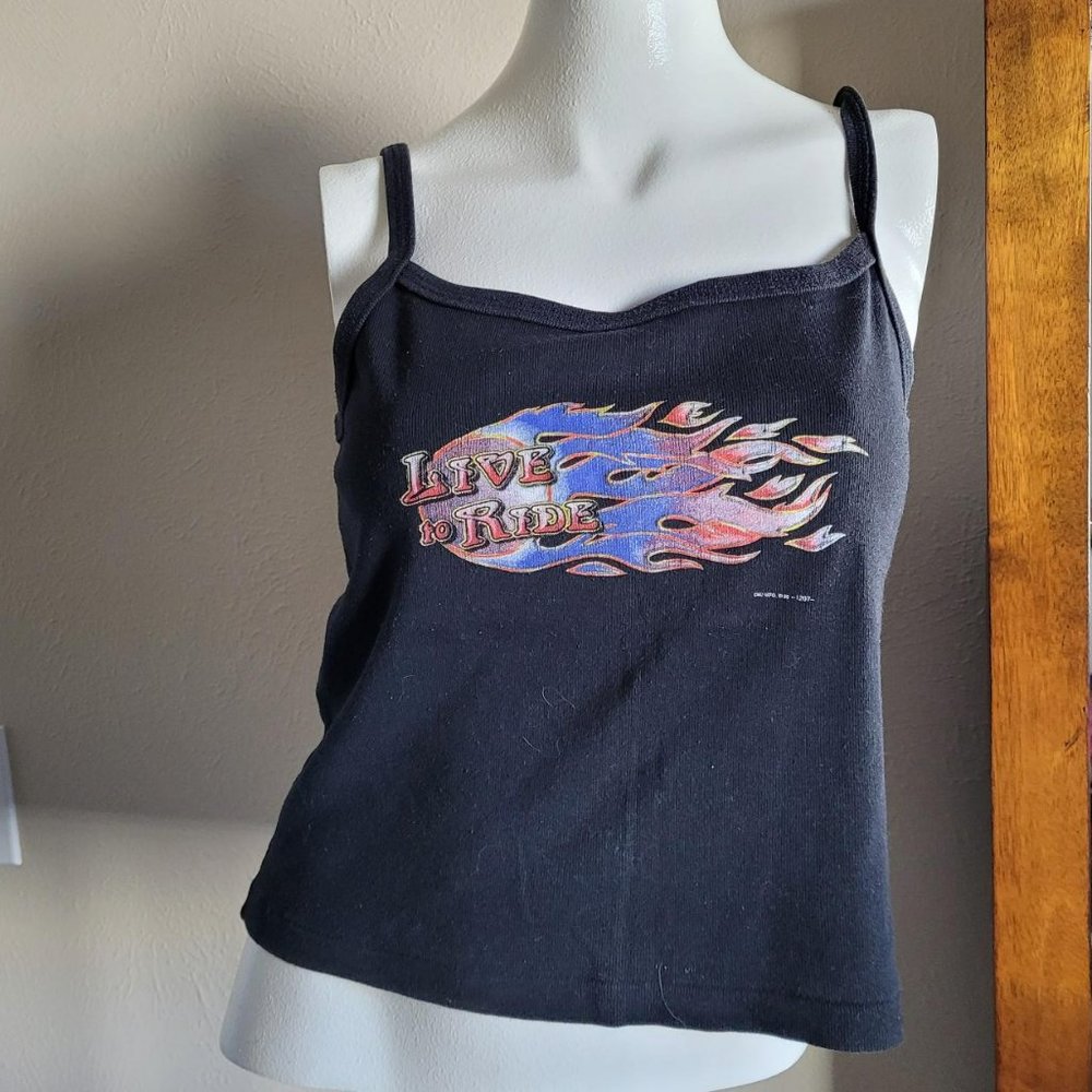 Live to Ride tank top